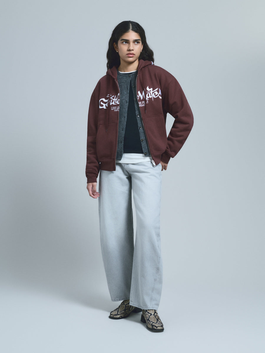 Hoodie Bordeaux 4
