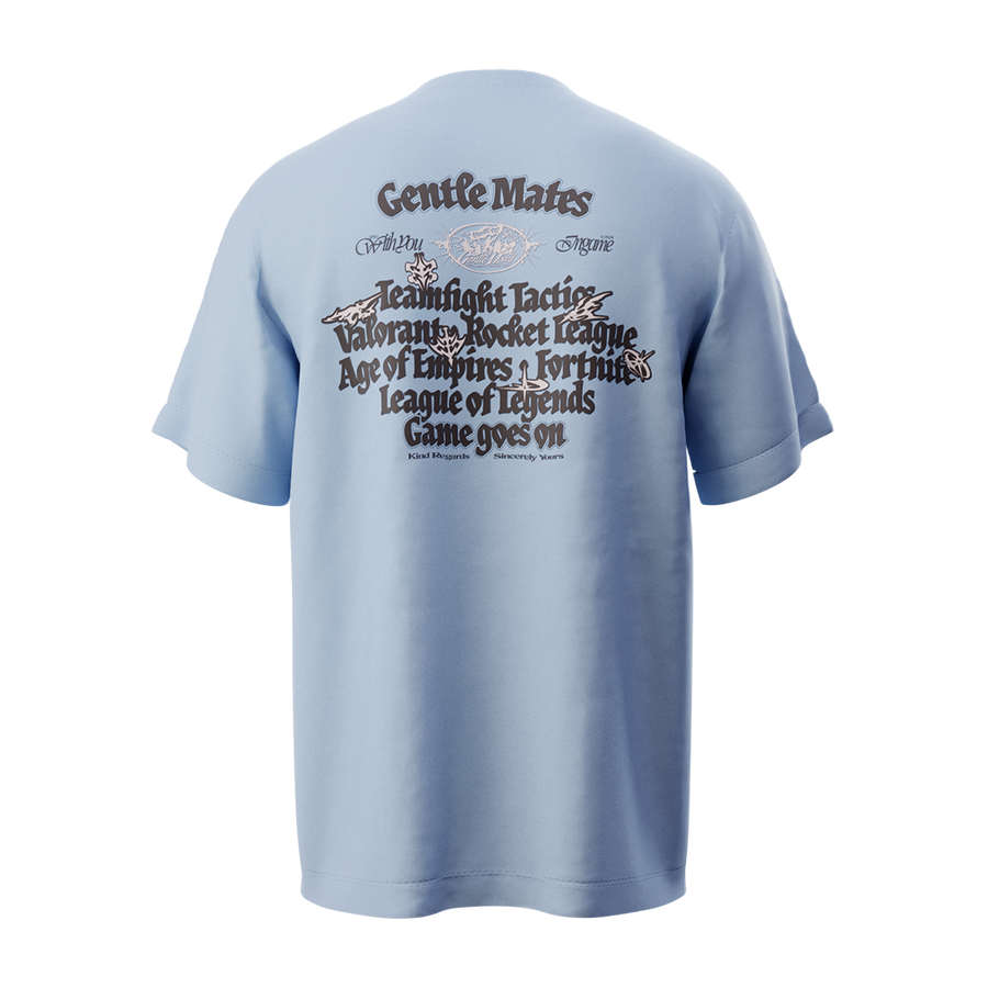 T-shirt Tour bleu 2