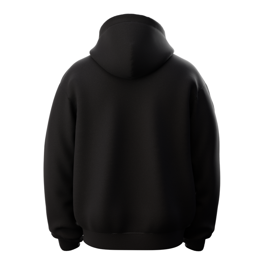 Hoodie faucheuse noir 2