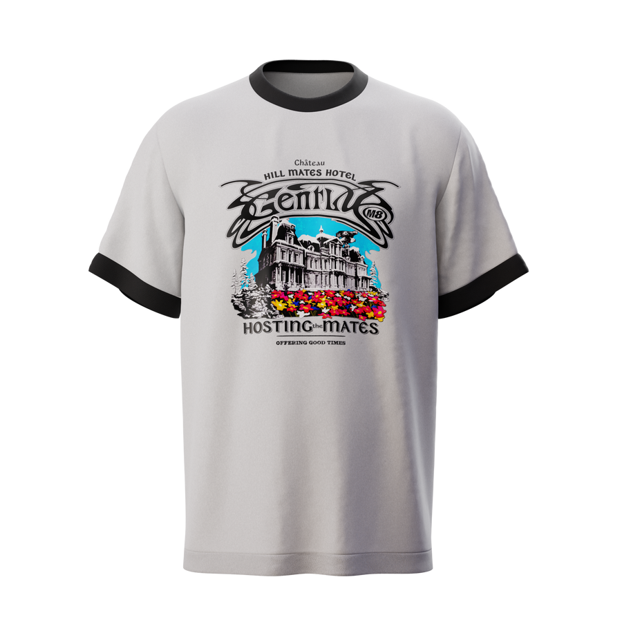 T-shirt Château Hill Mates blanc 1