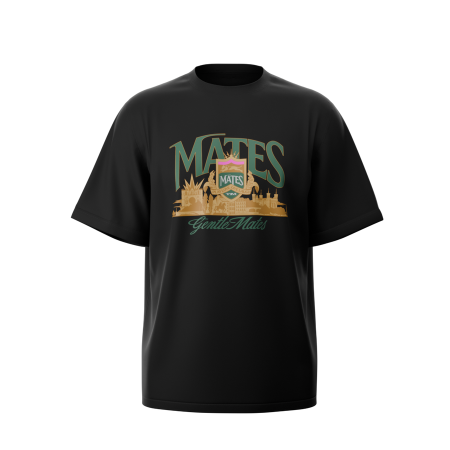 T-SHIRT BLASON NOIR 1
