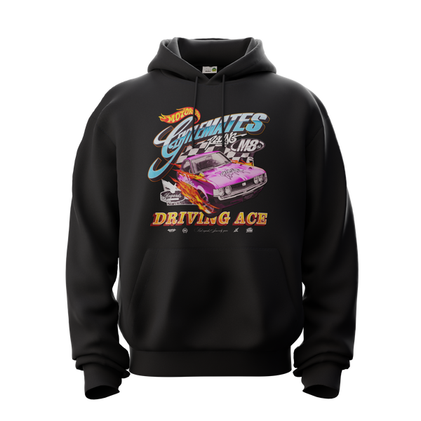 Hoodie Gentle Mates Racing noir