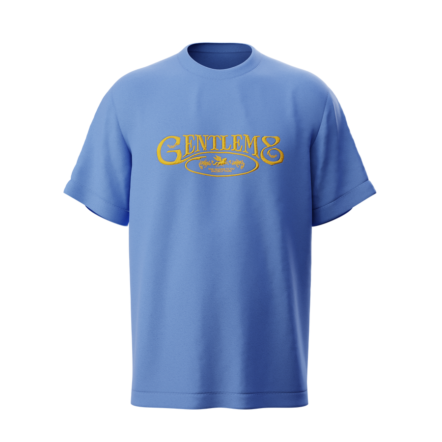 T-shirt logo pégase bleu 1