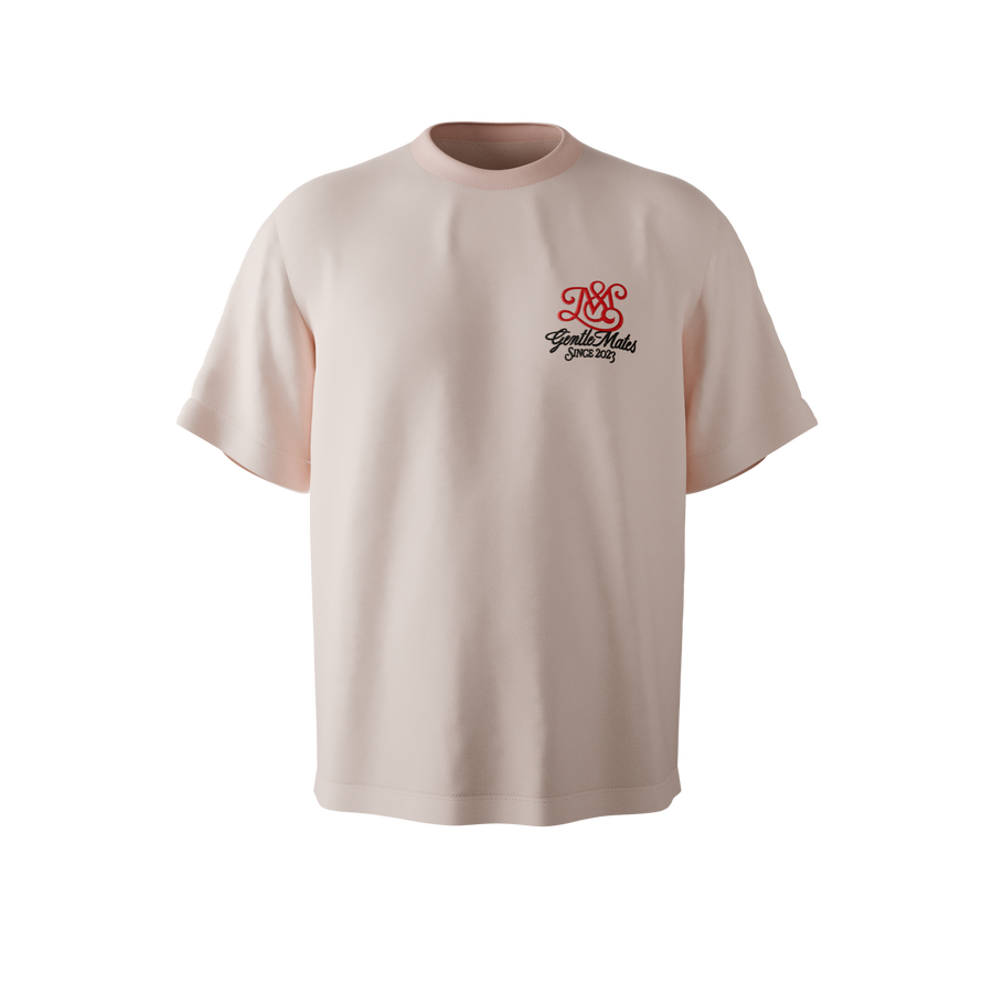 T-shirt Summer rose pâle 1