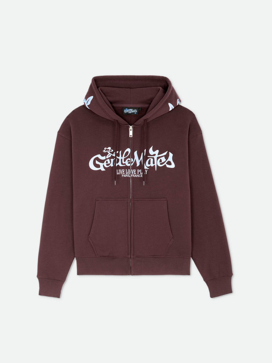 Hoodie Bordeaux 1